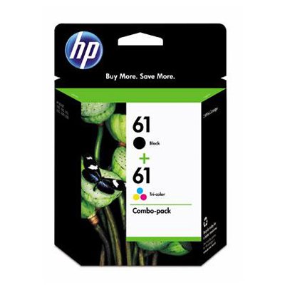 HP 61 Ink Cartridge - OEM - OEM# CR259FN - Combo Pack - For use in DeskJet 1050 and Others