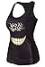 Chase Secret Women's Cheshire cat Black Tank Top
