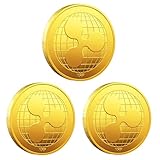 3Pcs Ripple Coins - Protective Collectible