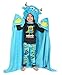 Lazy One Wearable Hooded Blanket for Kids, Animal Hooded Blanket (Monster)
