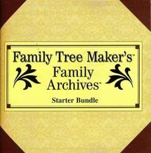 Amazon Com Family Tree Maker Starter Bundle Pc Cd Genealogy Social Security World Family Tree