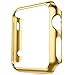 Apple Watch Case,Sunfei HOCO Ultrathin Protective Case Gold Plated Plating Cover-for Apple Watch 42mm (Gold)
