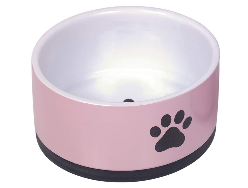 Nobby Ceramic Bowl Paw Pink Diameter 17 x 8 cm 1.10 L Pack of 1