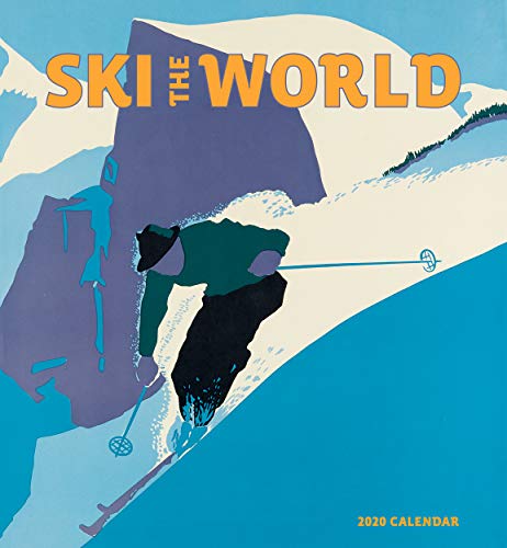 Ski the World 2020 Wall Calendar by 