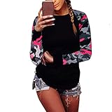 Women Blouse,Haoricu Fall Women Long Sleeve Shirt Casual Blouse Tops T Shirt