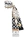 Luxury Fashion LOVI TRUNKS MONOGRAM CONFIDENTIAL SILK Black BANDEAU Headband scarf