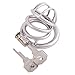 TERNENCE Medical Grade Stainless Chastity Device Male Cock Cage Adult Game Sex Toy D050 (1.97 inch / 50mm)