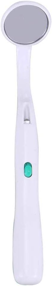SUPVOX Espejo de Inspección Bucal Oral con Espejo Bucal con Luz LED Brillante para Cuidado Dental (verde)