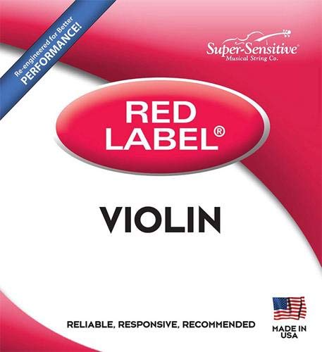 image for Super Sensitive Super Sensitive Steelcore 4/4 Violin Strings: Set, sil