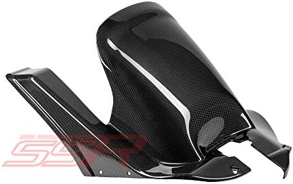 Buell Ulysses XB12X XB12 SS XT Rear Hugger Mudguard Splash Mud Guard Fender w/ Chain Guard Carbon Fiber