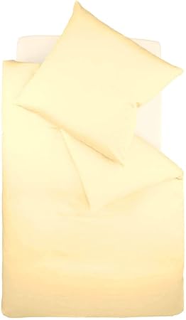Fleuresse Housse De Couette 9100 215 155x220 Cm Satin Maco Couleur Vanille 100 Coton Amazon Fr Cuisine Maison