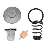 Oil Fuel Filter Oil Screen Cleaner Cap Drain Plug for GY6 50cc QMB139 150cc 157QMJ Chinese Moped Scooter Baja Jonway Lance Baotian Benzhou Taotao Motorcycle