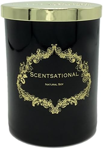 Scentsational Tobacco Vanilla Scented Natural Soy Candle Hand Poured in the USA