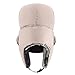 mysuntown Winter Hats for Women Men Trapper Ushanka Hat with Ear Flaps Warm Russian Bomber Hats for Cold Weather Khaki