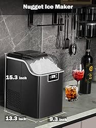 Kndko Nugget Ice Maker
