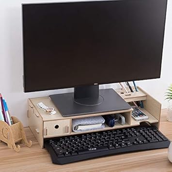 Amazon Com Dehasion Universal Computer Monitor Stand Riser With