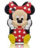 Deco Fairy Branded 3D Cute Cartoon Mouse Soft Silicone Case Cover for Iphone 4 and 4S