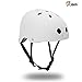 JBM Skateboard Helmet - Lightweight, Adjustable Ventilation Helmet for Scooter, Roller Skate, Inline Skate