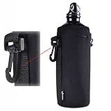Cosmos Neoprene Water Bottle Drawstring Insulator Cooler Sleeve Bag