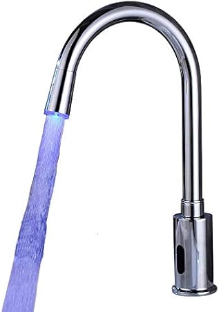 Gangang Led Touchless Kitchen Faucet Automatic Touchless Sensor
