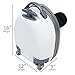 Emmzoe Kids & Toddler 15” Carry On Animal Trolley Hardshell Luggage - Lightweight EVA, Dent Proof, Adjustable Handle for Age 2+ (Papa Panda Bear)
