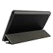 All-New Fire HD 8 Tablet Case, Oenbopo Ultra Slim Lightweight Tri-fold Smart Case Stand Flip Cover with Auto Wake / Sleep for All-New Amazon Fire HD 8 (2016 6th Generation) (Black)