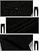 Match Men's Slim Fit Tapered Stretchy Casual Pants (34W x 31L, 8050 Black)