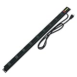 Stanley 31610 SurgeMax Pro 9 Outlet Metal Surge Protector, Black