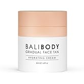 Bali Body Gradual Face Tan | Daily Facial Moisturizer for Natural Looking Gradual Bronze Glow | Anti-Aging, Hydrating Cream for All Skin Types | Vegan, Cruelty Free, Australian Made (50 ml/1.69 fl oz)
