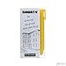 Worther 115 10 Shorty Pencil with Clip - Yellow