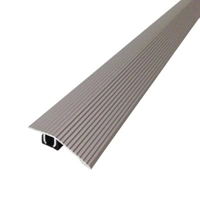 M-D Building Products Cinch Reducer (Fluted) w/SnapTrack 36" Satin Nickel Satin Nickel