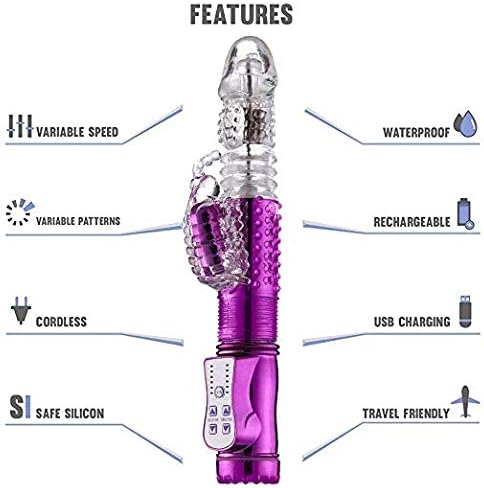 Redesign Female 7 Speed Realisti T-hrusting Novelty G S-Po-tter Sucking&Licking Rabbit Vibebrator Toy for Women&Couples…