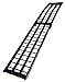 Titan Ramps 10' Aluminum Motorcycle Ramp for Pickup Trucks 1000 lb Capacity 4-Beam Arched Design, Folds Down to 60