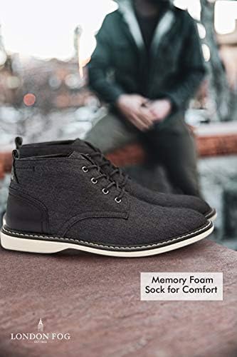 london fog mens belmont chukka boot