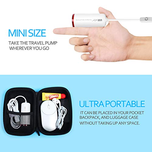 Travel Vacuum Storage Bags with USB Electric Pump,VMSTR Medium Small