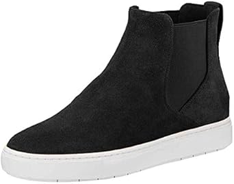 chellysun slip on running flat sneakers