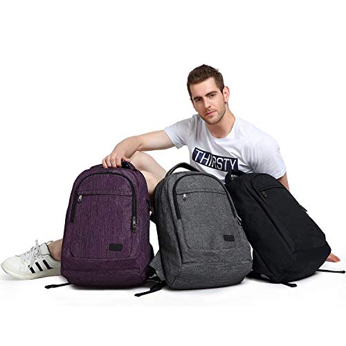 MarsBro Laptop Backpack, Business Travel College Backpack with USB