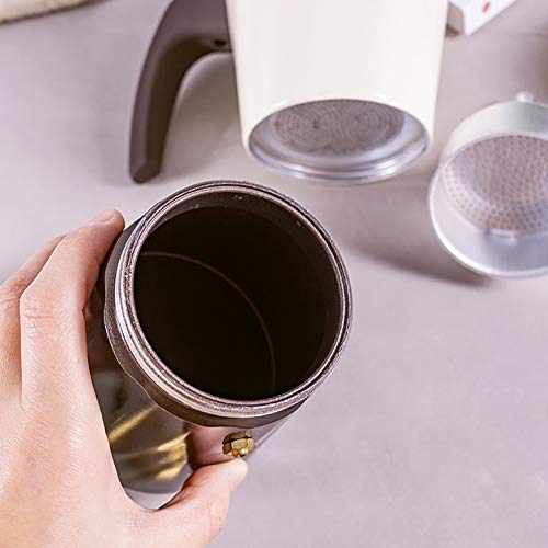 DYB Espressokocher Moka Pot Home 180ml Kaffeekanne Büro Make Kaffee Appliance Italienisch Konzentrat Kaffeekanne – Bild 6