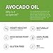 Chosen Foods 100% Pure Avocado Oil 25.3 oz., Non-GMO, for High-Heat Cooking, Frying, Baking, Homemade Sauces, Dressings and Marinades