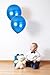 Treasures Gifted Metallic Royal Blue Balloons - Pearlized Dark Blue Balloons, 12 Inch Balloons - Steel Blue Balloons - Large Blue Latex Balloons - Metallic Blue Balloons - Blue Balloons 100 Pack