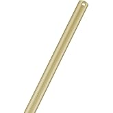 Maxim Accessory - Extension Stem-0.5 Inches Wide-6 Inch Down Rod Length-Satin Brass Finish