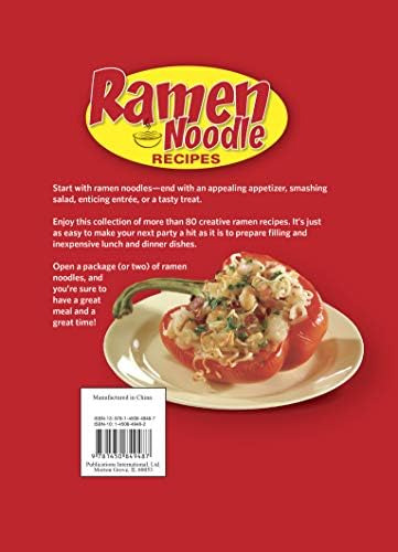Ramen noodles recipe book