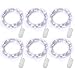 YIHONG 6 Pack Fairy Lights, White