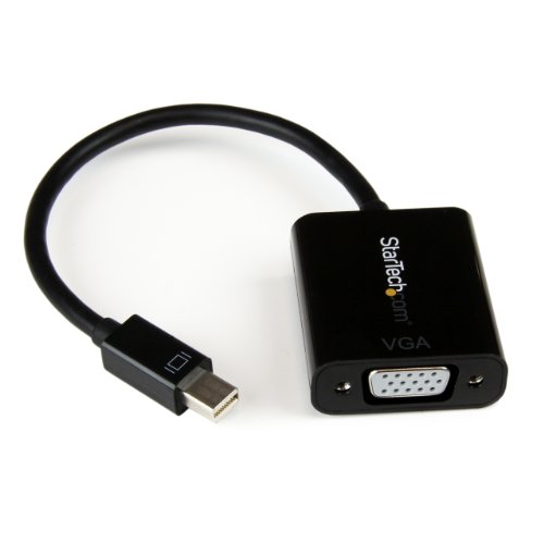 StarTech.com Mini DisplayPort to VGA Adapter â€“ DisplayPort 1.2 â€“ 1080p â€“ Thunderbolt to VGA Monitor Adapter  â€“ Mini DP to VGA