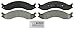 BOSCH BSD557 Severe Duty Disc Brake Pad Set - Compatible With Select Ford E-250 Econoline, E-350 Econoline, E-350 Econoline Club Wagon; FRONT