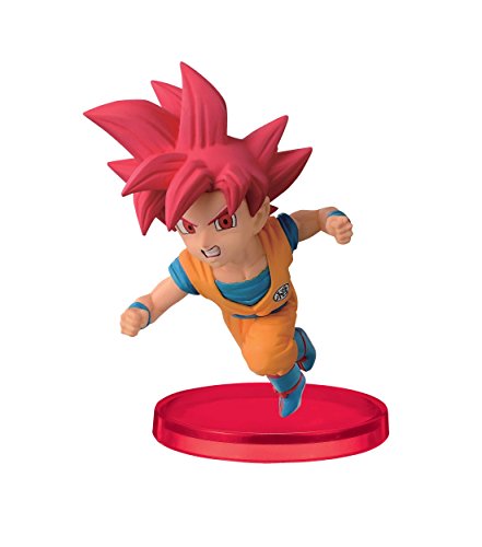 Banpresto Dragon Ball Super 2.8-Inch Super Saiyan God Son Goku World Collectable Figure, Volume 2