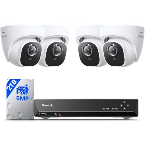 REOLINK 5MP 8CH Home Security Camera System