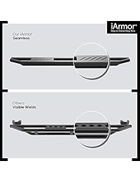 Todoterreno 2" Tubo cuadrado 6.5" de ancho lateral Armor peldaños de aluminio ajuste personalizado 2010   2018 Toyota 4Runner Trail Edition Sport Utility 4 puertas y 2014   2018 4Runner SR5 (Nerf Bars   Side pasos   Barras laterales)
