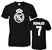 Smart Zone FC Real Madrid Shirt Cristiano Ronaldo Men's T- Shirt