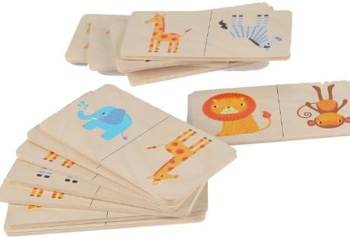 Tidlo Safari Floor Dominoes, Multi Color